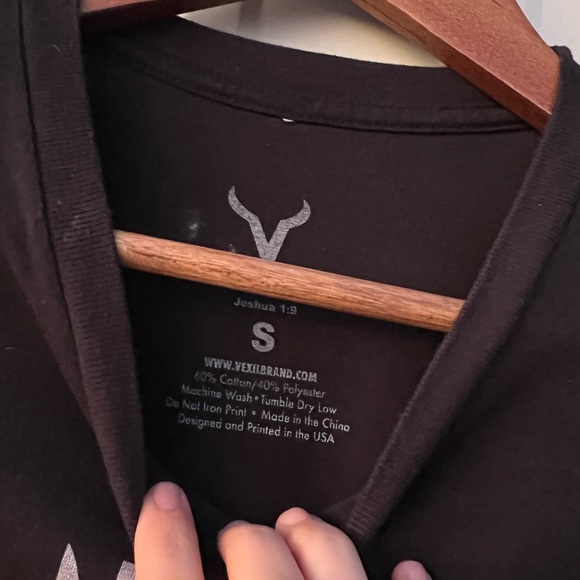 Vexil tshirt, black with flag print design. Lightly worn almost new condition. - Picture 3 of 3